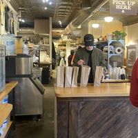 Pick up spot  at Nate's Bagels in Richmond