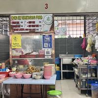 Stall in the food centre   at Chen Ee Vegetarian Food 正一素食 in Ipoh