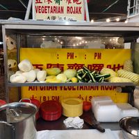 rojak stall at Chen Ee Vegetarian Food 正一素食 in Ipoh