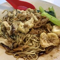 Vegetarian Won Ton Mee  at Chen Ee Vegetarian Food 正一素食 in Ipoh