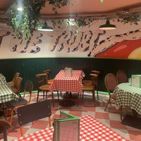 Downstairs  at Pizza Pilgrims - Shoreditch in East London