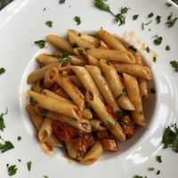 Pasta  at Zonja Gjene in Berat