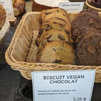 Vegan cookies at Boulangerie Le Toledo in Montreal