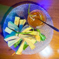 Fried Tofu Appetizerr #Veganuary at Wandee Asian Fusion in Tampa