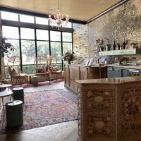 Bookstore/ gift shop integrated  at Oxford Exchange in Tampa