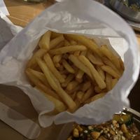 Vegan fries  at Chick 'n' Sours - Seven Dials in London
