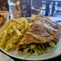 Tandoori kebab meal deal at Veggie Master in Birmingham