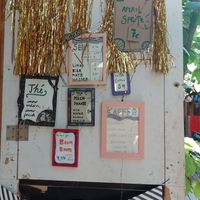 Menu of beverages at Tante Frizzante Event-Bar & KiezGarten Zart Daneben in Berlin