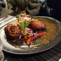 Fritters at Jack Frost Restaurant + Bar in Hotham Heights