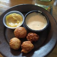 Appetizer at Casa Luna in Santiago