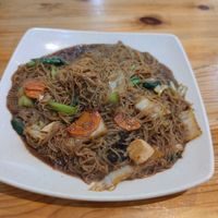 Noodles at Restoran Guan Ming Vege in Kuala Lumpur