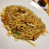 Singapore noodles with tofu at The Rice Hat in Portland