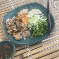 Bańh cuón (rolls with some sorts of mushrooms, come with a side salad)  at Nướng & Lẩu Pure Vegan by Lam in Ho Chi Minh City