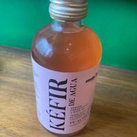 Vegan "kefir"  at Bio Deli in Lima