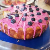 Vegan Blueberry Cake at Nourish Me Wholefoods in East Fremantle