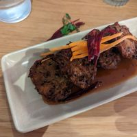 Daikon fritters at Khu Khu Milford in Milford