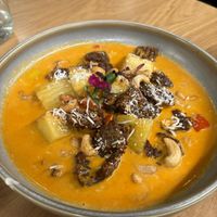 'Beef' masaman curry at Khu Khu Milford in Milford