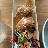 Crispy satay tofu   at Khu Khu Milford in Milford