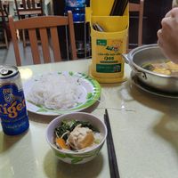 Mushroom hotpot at Quán Chay Trường Lâm in Hoi An
