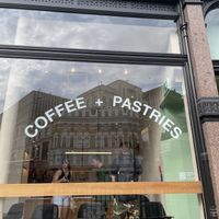 Store front  at Blank Street Coffee - Ludgate Circus in London