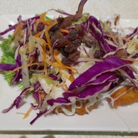 Fried mock prawn with mayo at Vegetarian Express Cafe in Northeast Singapore