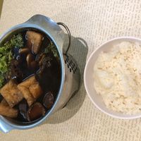 Bak ku teh  at Vegetarian Express Cafe in Northeast Singapore