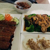  at Vegetarian Express Cafe in Northeast Singapore