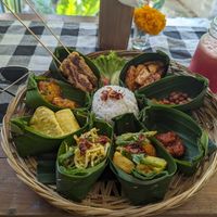 Nasi Campur vegetarian 10/10 at Adi Warung in Ubud