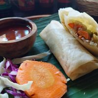 Spring rolls at Adi Warung in Ubud