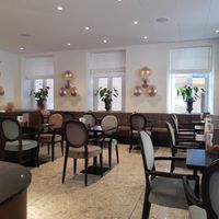 Interior at Al Porto in Bellinzona