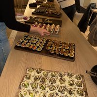 Buffet style on the last Thursday of the month  at Bloom Sushi Botanique in Quebec