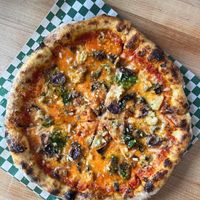 Market pizza at Black Oven in Kenora