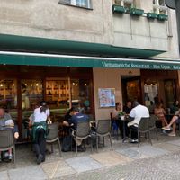 Old banner  at Maman in Berlin