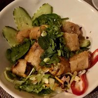 Vitality noodles with springrolls at Maman in Berlin