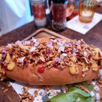 Hotdog at OhMA Gent in Ghent