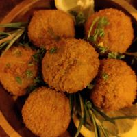 Bitterballen at OhMA Gent in Ghent