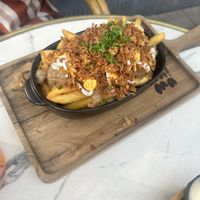 Truffle fries   at OhMA Gent in Ghent