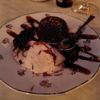 Excellent pudding at OhMA Gent in Ghent