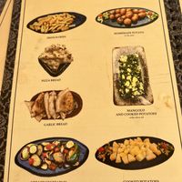 Vegan side dish options   at Konoba Kaleta in Trogir