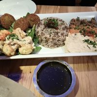 Vegan mezza!!! at Nicholas Restaurant - NE Broadway in Portland