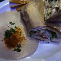 Falafel wrap  at Nicholas Restaurant - NE Broadway in Portland