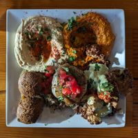 Arabian Breeze Mezza at Nicholas Restaurant in Portland