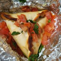 Vegan Spinach Pie at Nicholas Restaurant in Gresham