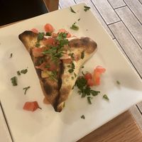 …and the Spinach Pie!  at Nicholas Restaurant in Gresham