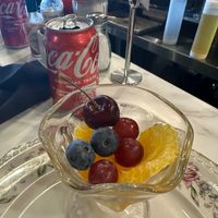 side of fruit at Toad in the Hole in Eagle River