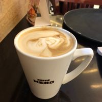 Oat milk cappuccino  at Caffe Nero - Marina Mall in Dubai