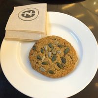 Vegan cookie at Caffe Nero - Marina Mall in Dubai