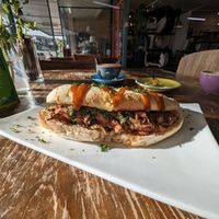 Jackfruit panini at 103 the Store in Roxburgh