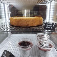 Rotating goodies in the bakery cases  at Brunch Box in Springfield