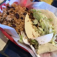 Tofu tacos at Tricky Fish in Charleston